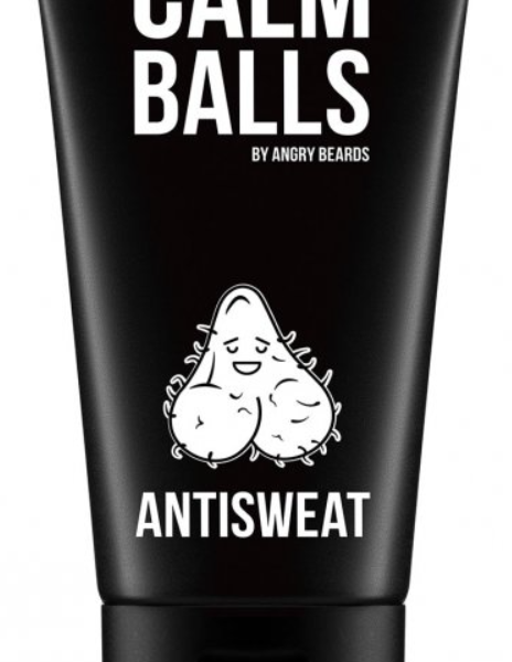Antisweat - dezodorant na męskie kulki 150 ml Angry Beards
