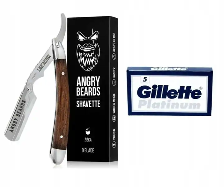 Brzytwa Zizka Angry Beards + żyletki GRATIS