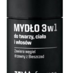 Mydło 3 w 1 do twarzy, ciała i włosów z węglem drzewnym Zew