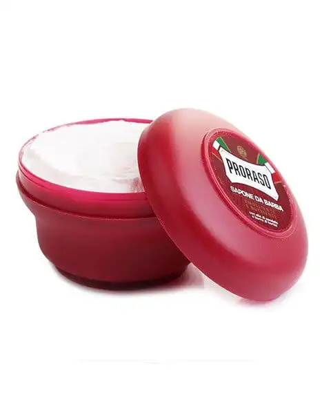 Mydło do golenia Proraso twardy zarost - linia czerwona 150 ml