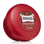 Mydło do golenia Proraso twardy zarost - linia czerwona 150 ml — zdjecie 2