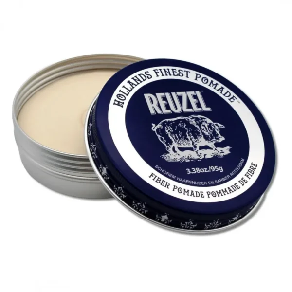 Reuzel Fiber Pomade Pig granatowa pomada włóknista 95 g